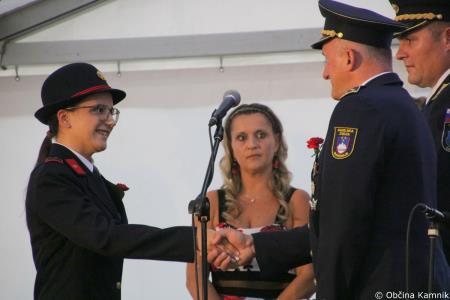 Gasilke in gasilci Prostovoljnega gasilskega društva Kamniška Bistrica bogatejši za novo vozilo in motorno črpalko (69)